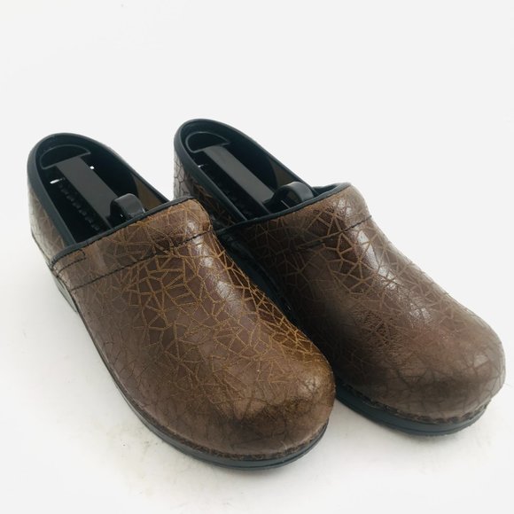 Sanita Original Danish Clog Brown Leather Professional Classic Size EU 37 US 6 - Picture 3 of 9